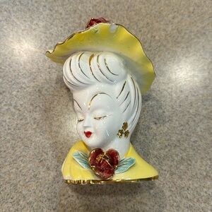 Lefton’s Lady Head Vase